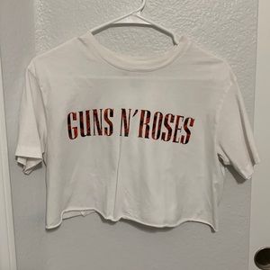 GUNS N’ROSES white top